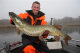 Morten Krogholm med flot 11,3kgs gedde fra Blekinge i Sverige fanget på en Busterjerk 15cm Shallow